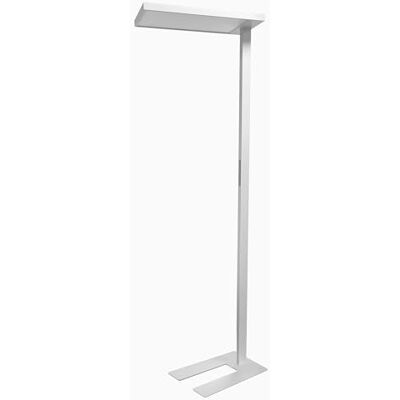 Unilux Versus, lámpara de pie, iluminación directa e indirecta, 3 niveles de intensidad luminosa, protección de los ojos, control táctil, estabilidad, diseño moderno, blanco Unilux Versus, lámpara de pie, iluminación directa e indirecta, 3 niveles de intensidad luminosa, protección de los ojos, control táctil, estabilidad, diseño moderno, blanco