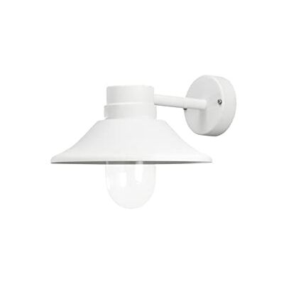 Konstsmide Apliques de Exterior (Aluminio), Color Blanco Konstsmide Apliques de Exterior (Aluminio), Color Blanco
