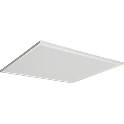OSRAM Planon Plus, lámpara de techo en blanco con tecnología LED, 36W, forma cuadrada (600x600mm), temperatura de color blanco cálido a 3000K, carcasa de aluminio, difusor de PMMA mate OSRAM Planon Plus, lámpara de techo en blanco con tecnología LED, 36W, forma cuadrada (600x600mm), temperatura de color blanco cálido a 3000K, carcasa de aluminio, difusor de PMMA mate