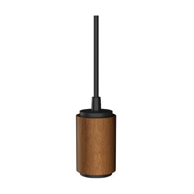 Xanlite Lámpara de techo de madera estilo vintage, compatible con casquillo E27, cable 120 cm, 60 W conso max Xanlite Lámpara de techo de madera estilo vintage, compatible con casquillo E27, cable 120 cm, 60 W conso max