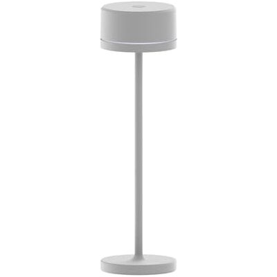 Lumisky Lámpara de mesa inalámbrica LED blanca cálida regulable CALISTA H26cm Gris Lumisky Lámpara de mesa inalámbrica LED blanca cálida regulable CALISTA H26cm Gris