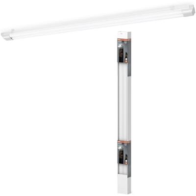 OSRAM Tira LED con alta eficiencia lumínica, blanco frío, carcasa de acero, reemplazo T8, protección IP20 para interiores OSRAM Tira LED con alta eficiencia lumínica, blanco frío, carcasa de acero, reemplazo T8, protección IP20 para interiores
