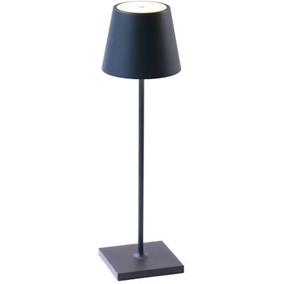 Zafferano , Lámpara Poldina Pro, Lámpara de Mesa Recargable e Inalámbrica con Control Táctil, Adecuada para Interior, Atenuador, 2200-3000 K, Altura 38 cm, Color Azul Acero, Amazon Exclusive Zafferano , Lámpara Poldina Pro, Lámpara de Mesa Recargable e Inalámbrica con Control Táctil, Adecuada para Interior, Atenuador, 2200-3000 K, Altura 38 cm, Color Azul Acero, Amazon Exclusive