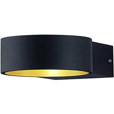 TRIO Lacapo Aplique SMD LED, 4,5 W, 430 lm, 3000K metal negro, IP20 TRIO Lacapo Aplique SMD LED, 4,5 W, 430 lm, 3000K metal negro, IP20