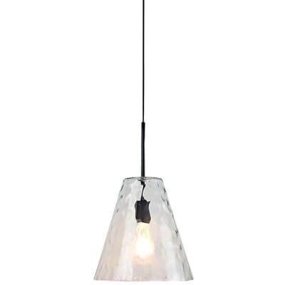 V-TAC VT-7305 Lámpara Colgante de Vidrio Transparente Cónica - Uso Interior V-TAC VT-7305 Lámpara Colgante de Vidrio Transparente Cónica - Uso Interior