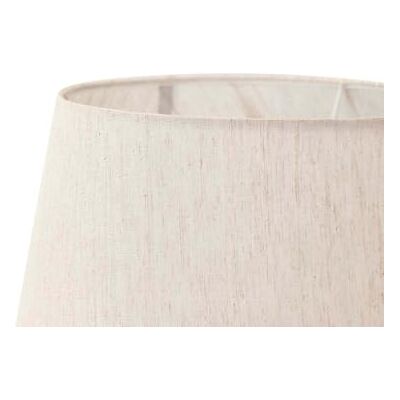 AlexandreHouse LAMPARA DE SOBREMESA MADERA FIBRA 40x40x110CM AlexandreHouse LAMPARA DE SOBREMESA MADERA FIBRA 40x40x110CM