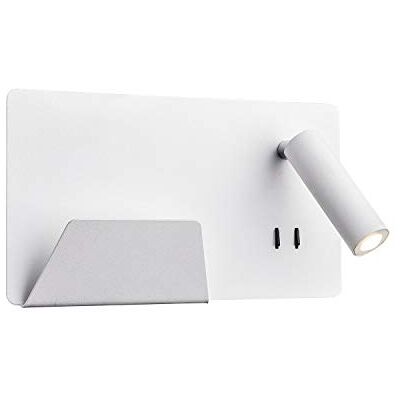 SLV luminaria de superficie de pared SOMNILA SPOT/Iluminación de pared de interior, proyector de pared / 3000K 13 W 770 650lm blanco 110 grados SLV luminaria de superficie de pared SOMNILA SPOT/Iluminación de pared de interior, proyector de pared / 3000K 13 W 770 650lm blanco 110 grados