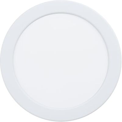 Eglo Fueva 6-Z Connect.z Foco LED para baño empotrable, planos, diámetro de 16,6 cm, ZigBee, control por voz Alexa y aplicación, RGB, blanco cálido y frío, atenuable, metal, blanco, IP44 Eglo Fueva 6-Z Connect.z Foco LED para baño empotrable, planos, diámetro de 16,6 cm, ZigBee, control por voz Alexa y aplicación, RGB, blanco cálido y frío, atenuable, metal, blanco, IP44