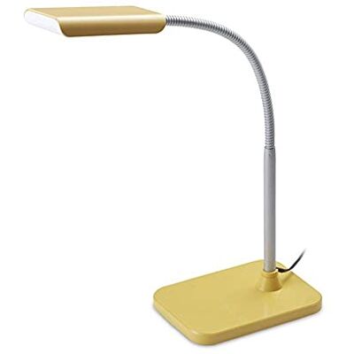 wonderlamp Flexo LED 3W luz fría (5000K) Cabezal orientable y reducido tamaño Mod. Amidala Color Amarillo wonderlamp Flexo LED 3W luz fría (5000K) Cabezal orientable y reducido tamaño Mod. Amidala Color Amarillo