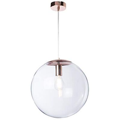 LUSSIOL Lámpara de techo Globus de cobre LUSSIOL Lámpara de techo Globus de cobre