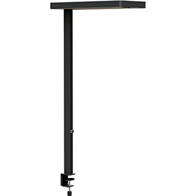 MAUL Lámpara LED mesa juvis negra con pinza regulable y sensor MAUL Lámpara LED mesa juvis negra con pinza regulable y sensor