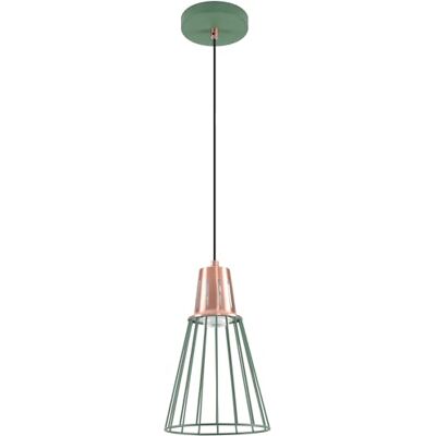 GTV Lámpara de techo KALIOPE, 8044, AC220-240V, 50/60Hz, 1*E27, máx. 40 W, IP20, diámetro 18 cm, simple verde GTV Lámpara de techo KALIOPE, 8044, AC220-240V, 50/60Hz, 1*E27, máx. 40 W, IP20, diámetro 18 cm, simple verde
