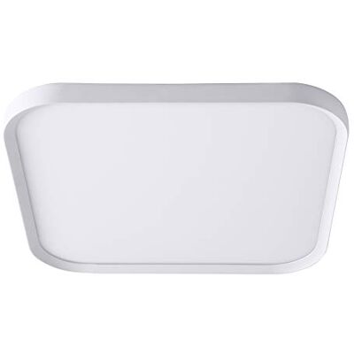 WOFI Lámpara de techo Gala, color blanco, 4 x 62 x 62 cm WOFI Lámpara de techo Gala, color blanco, 4 x 62 x 62 cm