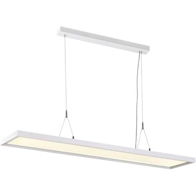 SLV luminaria de suspensión WORKLIGHT/Lámpara de salón, iluminación de interior, luminaria colgante de comedor, led, luminaria de techo / 4000 K 57 W 5000 lm blanco regulable SLV luminaria de suspensión WORKLIGHT/Lámpara de salón, iluminación de interior, luminaria colgante de comedor, led, luminaria de techo / 4000 K 57 W 5000 lm blanco regulable