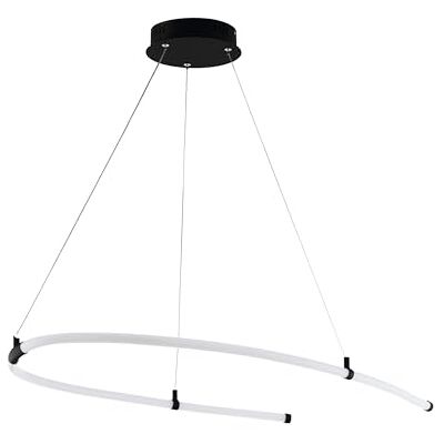 Eglo LED lámpara colgante Alamedilla, lámpara suspendida de una luz Eglo LED lámpara colgante Alamedilla, lámpara suspendida de una luz