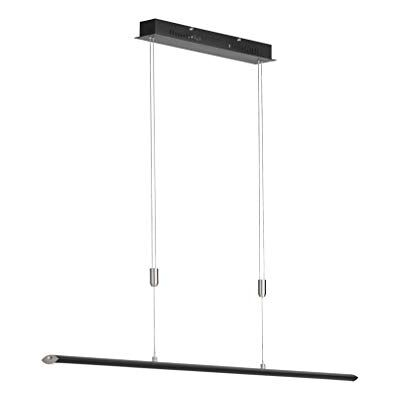 Fischer & Honsel Beat TW Lámpara de techo (1 bombilla LED de 25,0 W, 3 niveles CCT, altura regulable, regulable, , 85 x 8 x 160 cm, 2800 lm, 2700 K, 3350 K, 4000 K) Fischer & Honsel Beat TW Lámpara de techo (1 bombilla LED de 25,0 W, 3 niveles CCT, altura regulable, regulable, , 85 x 8 x 160 cm, 2800 lm, 2700 K, 3350 K, 4000 K)