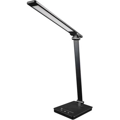 Unilux NOVY Lámpara de escritorio LED plegable, color negro Unilux NOVY Lámpara de escritorio LED plegable, color negro