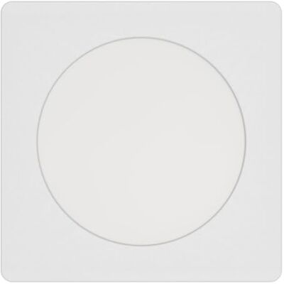 Eglo Fueva 6 Foco LED empotrable, cuadrado, blanco, plástico, blanco cálido y frío, 11,7 x 11,7 cm Eglo Fueva 6 Foco LED empotrable, cuadrado, blanco, plástico, blanco cálido y frío, 11,7 x 11,7 cm