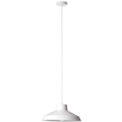Brilliant lámpara Maneo, lámpara de suspensión 1 fl. Blanco mate 1x A60, E27, 60W, adecuado para lámparas estándar (no incluidas) Escala A ++ a E El cable puede acortarse Brilliant lámpara Maneo, lámpara de suspensión 1 fl. Blanco mate 1x A60, E27, 60W, adecuado para lámparas estándar (no incluidas) Escala A ++ a E El cable puede acortarse
