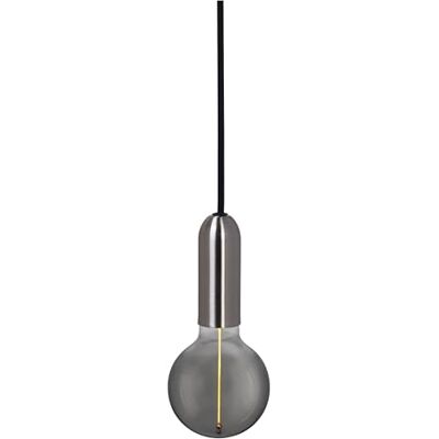 OSRAM Vintage 1906® Luminaria colgante ROUND E27, cromo, máx. 25W (LED 15W), casquillo E27, baldaquín redondo, lámpara colgante de interior, combinada con lámparas 1906 Vintage, combinada con lámparas OSRAM Vintage 1906® Luminaria colgante ROUND E27, cromo, máx. 25W (LED 15W), casquillo E27, baldaquín redondo, lámpara colgante de interior, combinada con lámparas 1906 Vintage, combinada con lámparas