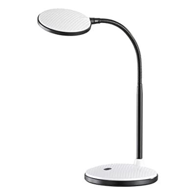 Fischer & Honsel Lámpara de mesa, Work, color blanco, ancho: 14,30 cm, altura: 36,50 cm, alcance de pared: 22,00 cm, con interruptor, 1 x HV-LED 4,5 W, 3000 K, 450 lm, EEG: F Fischer & Honsel Lámpara de mesa, Work, color blanco, ancho: 14,30 cm, altura: 36,50 cm, alcance de pared: 22,00 cm, con interruptor, 1 x HV-LED 4,5 W, 3000 K, 450 lm, EEG: F