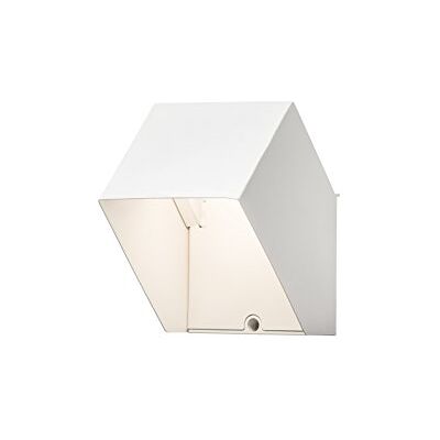 Konstsmide Pescara Lámpara de pared (3 W, LED/esmerilado, lente de acrílico opalino, aluminio mate), color blanco Konstsmide Pescara Lámpara de pared (3 W, LED/esmerilado, lente de acrílico opalino, aluminio mate), color blanco