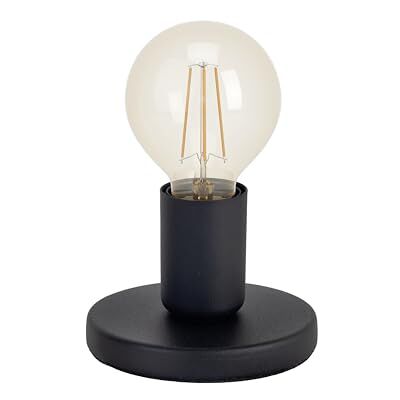 Eglo Pozello Lámpara de mesa decorativa minimalista, lámpara de mesita Eglo Pozello Lámpara de mesa decorativa minimalista, lámpara de mesita