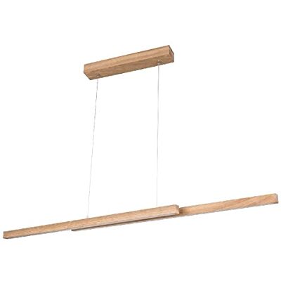 Homemania Lámpara de Suspensión Wood Art, Araña Techo, Acrílico, Madera, 110 x 120 x 10 Homemania Lámpara de Suspensión Wood Art, Araña Techo, Acrílico, Madera, 110 x 120 x 10