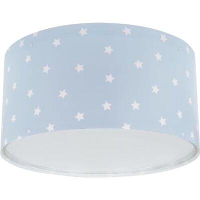 Dalber Lámpara Plafón De Techo Infantil Juvenil Star Light Estrellas Azul, Plafones Infantiles, , E27-2 x 15W Dalber Lámpara Plafón De Techo Infantil Juvenil Star Light Estrellas Azul, Plafones Infantiles, , E27-2 x 15W