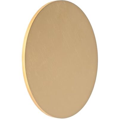 LUCIDE EKLYPS LED Lámpara de pared Ø 25 cm LED 1x8W 3000K Oro mate / Latón LUCIDE EKLYPS LED Lámpara de pared Ø 25 cm LED 1x8W 3000K Oro mate / Latón