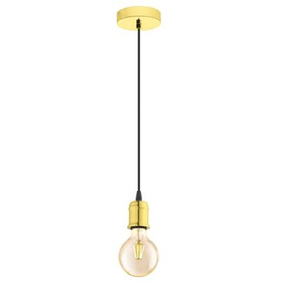 Eglo YORTH lámpara colgante, 60 W, latón Eglo YORTH lámpara colgante, 60 W, latón