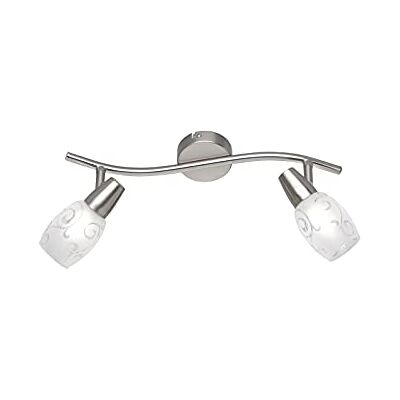 RL LIVE YOUR LIGHT TRIO R80022007 Foco de 2 bombillas, AR E14 28 W, metal níquel mate, IP20 RL LIVE YOUR LIGHT TRIO R80022007 Foco de 2 bombillas, AR E14 28 W, metal níquel mate, IP20