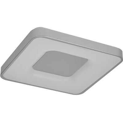 OSRAM ORBIS Piana luz de techo LED 485mm, 36W, 3000K blanco cálido, Click-DIM, Plata, Metal, IP20 OSRAM ORBIS Piana luz de techo LED 485mm, 36W, 3000K blanco cálido, Click-DIM, Plata, Metal, IP20