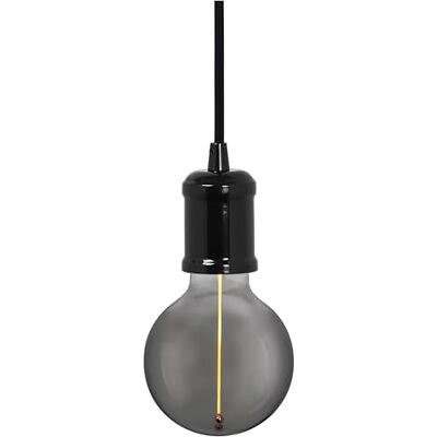 OSRAM Vintage 1906® Luminaria colgante BOBBIN E27, negro, máx. 25W (LED 15W), casquillo E27, baldaquín redondo, lámpara colgante de interior, combinada con lámparas 1906 Vintage o inteligentes OSRAM Vintage 1906® Luminaria colgante BOBBIN E27, negro, máx. 25W (LED 15W), casquillo E27, baldaquín redondo, lámpara colgante de interior, combinada con lámparas 1906 Vintage o inteligentes