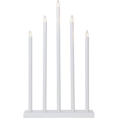 Eglo candelabro Holy, lámpara Decorativa Navidad, decoración de Ventana de Madera, Acero y plástico en Blanco cálido Eglo candelabro Holy, lámpara Decorativa Navidad, decoración de Ventana de Madera, Acero y plástico en Blanco cálido