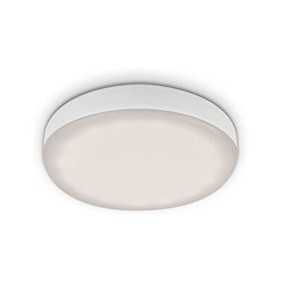 Briloner , Foco empotrable LED sin marco, foco empotrable LED de baño, foco empotrable LED IP44, temperatura de color blanco neutro, 3W, 350 lm, 75 mm, blanco. Briloner , Foco empotrable LED sin marco, foco empotrable LED de baño, foco empotrable LED IP44, temperatura de color blanco neutro, 3W, 350 lm, 75 mm, blanco.