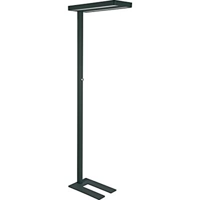MAUL Lámpara de pie LED javal negra regulable para oficina MAUL Lámpara de pie LED javal negra regulable para oficina