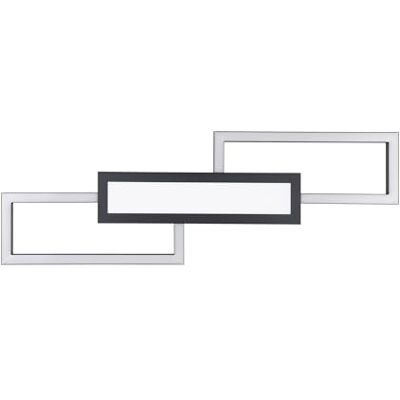 Eglo LED de techo Monirote, pendiente minimalista con control remoto, luminaria regulable de metal en negro e y plástico en blanco, luz de cocina blanco cálido-blanco frío, L 78 cm Eglo LED de techo Monirote, pendiente minimalista con control remoto, luminaria regulable de metal en negro e y plástico en blanco, luz de cocina blanco cálido-blanco frío, L 78 cm
