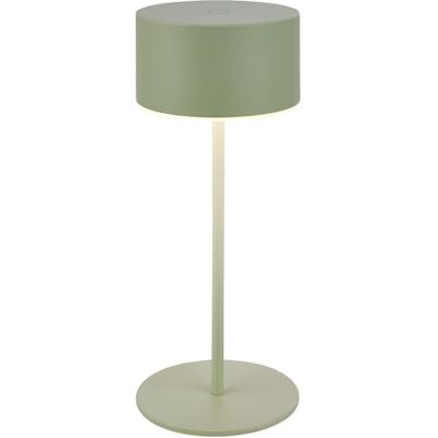 Briloner Lampara de mesa sin cable con borde luminoso, control táctil regulable, ip44, cable usb-c, batería reemplazable, mesita noche sin cable, mesa LED recargable, 8 x 19 cm, verde salvia Briloner Lampara de mesa sin cable con borde luminoso, control táctil regulable, ip44, cable usb-c, batería reemplazable, mesita noche sin cable, mesa LED recargable, 8 x 19 cm, verde salvia