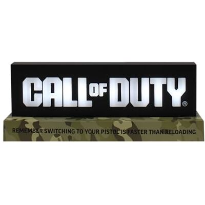 NEAMEDIA THE CHARACTER COMPANY Call of Duty: lámpara oficial, licencia oficial, lámpara LED de ambiente de salón u oficina, compatible con móvil, XBox, PS5 y PC, idea de regalo NEAMEDIA THE CHARACTER COMPANY Call of Duty: lámpara oficial, licencia oficial, lámpara LED de ambiente de salón u oficina, compatible con móvil, XBox, PS5 y PC, idea de regalo
