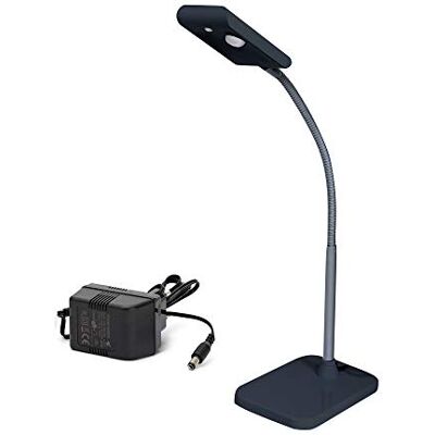 Velamp KOMPAKT Mesa LED, 240lm (3W). Protección para los Ojos, Brazo Ajustable, lámpara de Estudio, hogar, Lectura, Escritorio, 3 W, Negro Velamp KOMPAKT Mesa LED, 240lm (3W). Protección para los Ojos, Brazo Ajustable, lámpara de Estudio, hogar, Lectura, Escritorio, 3 W, Negro