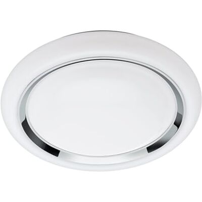 Eglo CAPASSO, C iluminación de techo Cromo, Blanco LED, Lámpara, Cromo, Blanco, Dormitorio, Salón, Ovalado, Empotrada, Ovalado, De plástico, Acero Eglo CAPASSO, C iluminación de techo Cromo, Blanco LED, Lámpara, Cromo, Blanco, Dormitorio, Salón, Ovalado, Empotrada, Ovalado, De plástico, Acero