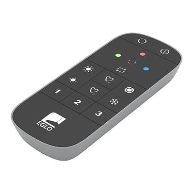 Eglo Connect.z Smart Home Mando a Distancia 2.0, ZigBee, Accesorio para Las Luces Connect.z de plástico en Negro y Gris, Funciona con Pilas Eglo Connect.z Smart Home Mando a Distancia 2.0, ZigBee, Accesorio para Las Luces Connect.z de plástico en Negro y Gris, Funciona con Pilas