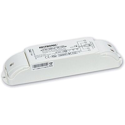 Heitronic – Transformador electrónico (10 – 60 W, 12 V AC HEI de 20006 Heitronic – Transformador electrónico (10 – 60 W, 12 V AC HEI de 20006