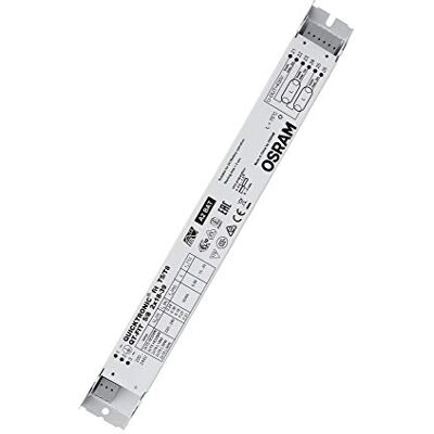 OSRAM Lamps Balasto Electrónico, Quicktronic FIT 5/8, LL/KLL non-DIM, QT-FIT 5/8 2X18-39/220-240 OSRAM Lamps Balasto Electrónico, Quicktronic FIT 5/8, LL/KLL non-DIM, QT-FIT 5/8 2X18-39/220-240
