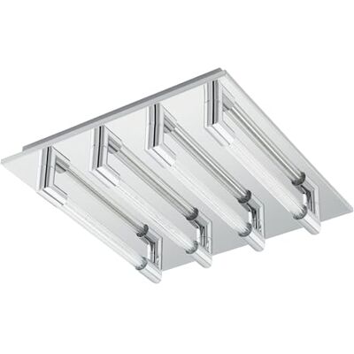 Eglo Lámpara Colgante 1 Luz Cabral, E27, 60 watts, Cromo, 3 x 49 x 29 cm Eglo Lámpara Colgante 1 Luz Cabral, E27, 60 watts, Cromo, 3 x 49 x 29 cm