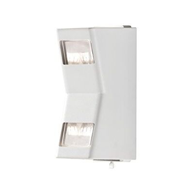 Konstsmide Potenza Farol de Pared para Exteriores (2 Bombillas GU10 de 6 W máx. (no Incluidas), Cristal acrílico Transparente, Aluminio, IP54, Color Blanco Mate Konstsmide Potenza Farol de Pared para Exteriores (2 Bombillas GU10 de 6 W máx. (no Incluidas), Cristal acrílico Transparente, Aluminio, IP54, Color Blanco Mate