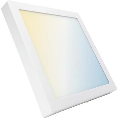 LED ATOMANT Plafon LED Cuadrado Superficie 30x30cm 24W CCT 3000-6500K Con Selector de color CCT, 2200 Lumenes, Driver incluido LED ATOMANT Plafon LED Cuadrado Superficie 30x30cm 24W CCT 3000-6500K Con Selector de color CCT, 2200 Lumenes, Driver incluido