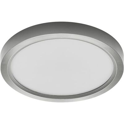OSRAM ORBIS Quickfix luz de techo LED de 320mm, 24W, 3000K blanco cálido, 2500lm, Click-DIM, Plateado, Plástico/Metal OSRAM ORBIS Quickfix luz de techo LED de 320mm, 24W, 3000K blanco cálido, 2500lm, Click-DIM, Plateado, Plástico/Metal