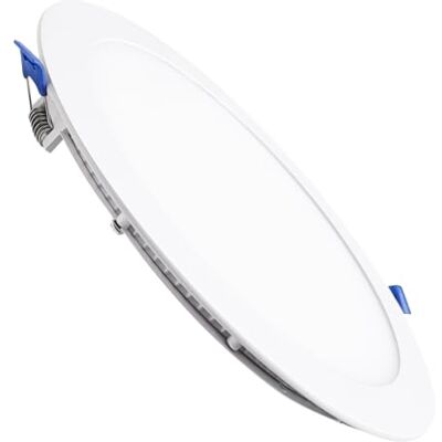 LED ATOMANT Downlight LED Empotrable Corte 280mm 24W CCT 3000-6500K Con Selector de color CCT, 2300 Lumenes, Driver incluido LED ATOMANT Downlight LED Empotrable Corte 280mm 24W CCT 3000-6500K Con Selector de color CCT, 2300 Lumenes, Driver incluido